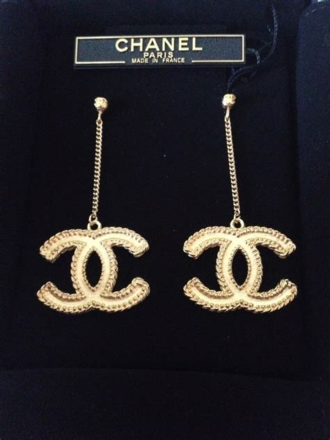 chanel earrings price|real chanel earrings price.